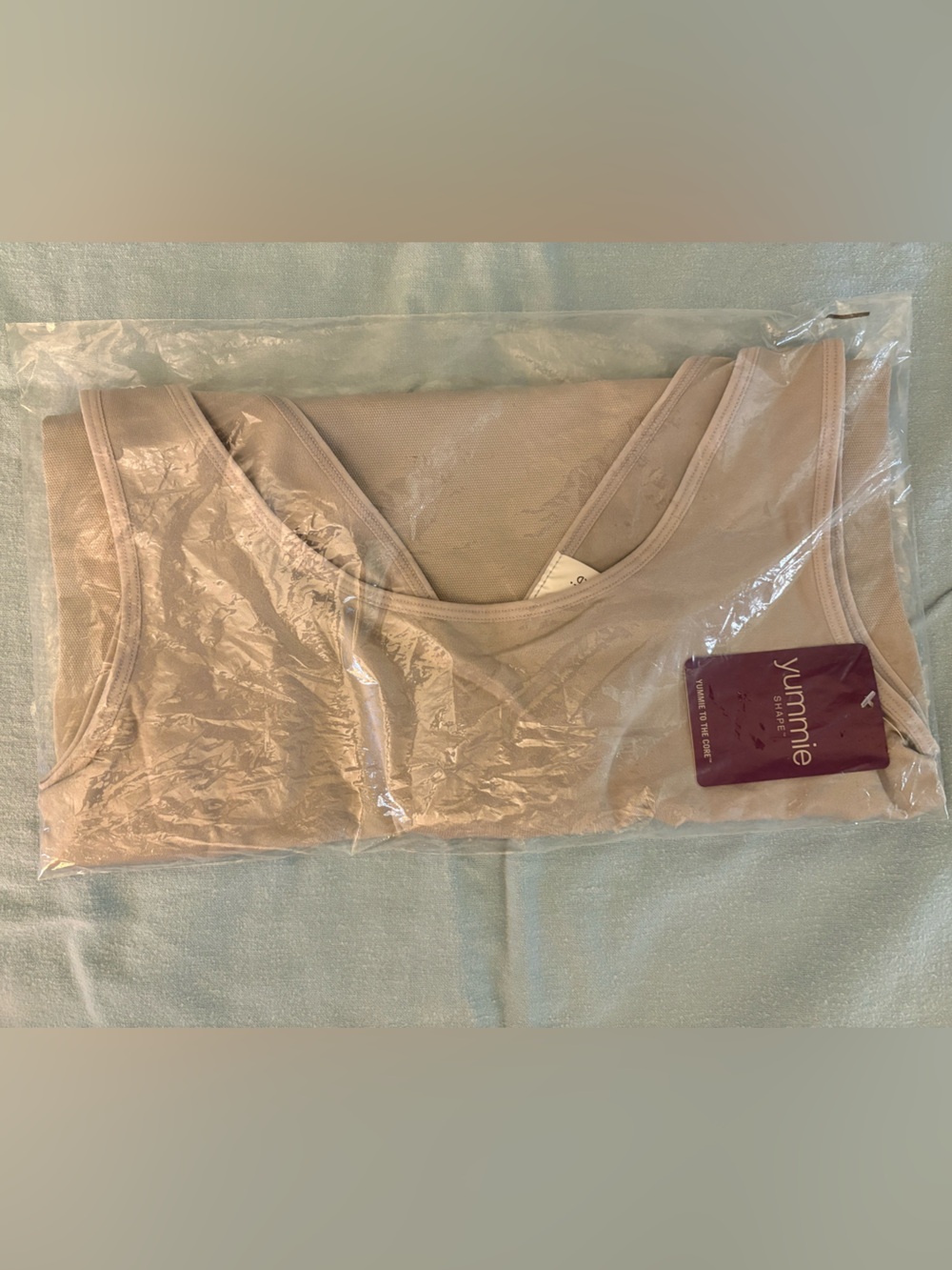 2-Way Reversible Shaping Tank Top by YUMMIE. Gray L/XL. “NIP” - Picture 8 of 8
